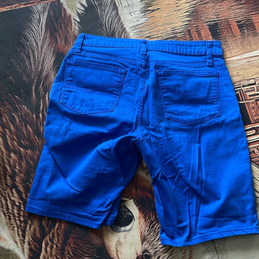 Riders by Lee Royal Blue Women’s Bermuda Shorts - Picture 2 of 4